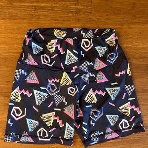 Vintage 90s style bike shorts
